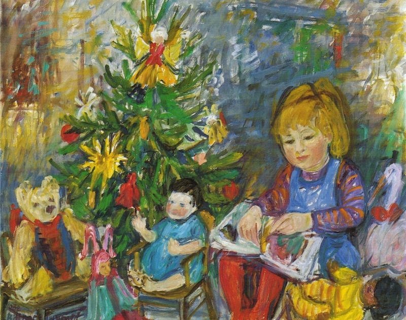 Magda Bittner-Simmet, Kinderweihnacht, 1982
